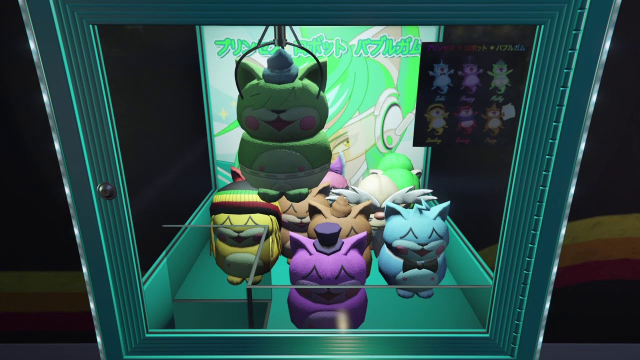 Winning a Plushie from Kitty Claw game machine in GTA Online YouTube