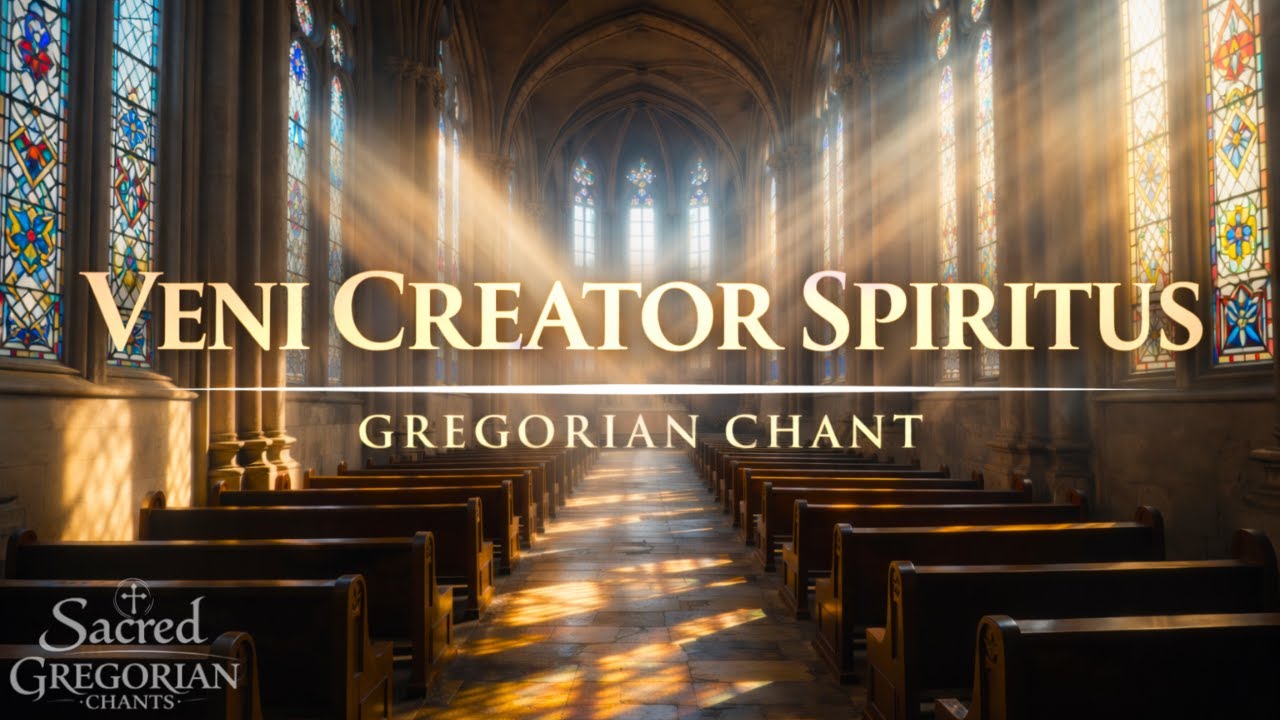 Veni Creator Spiritus – Gregorian Chant ✝️ Holy Spirit Prayer for the New Year | Latin Hymn