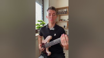 Old vs new strings #bassplayer #bass