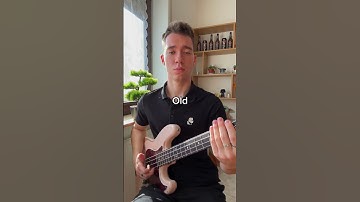 Old vs new strings #bassplayer #bass