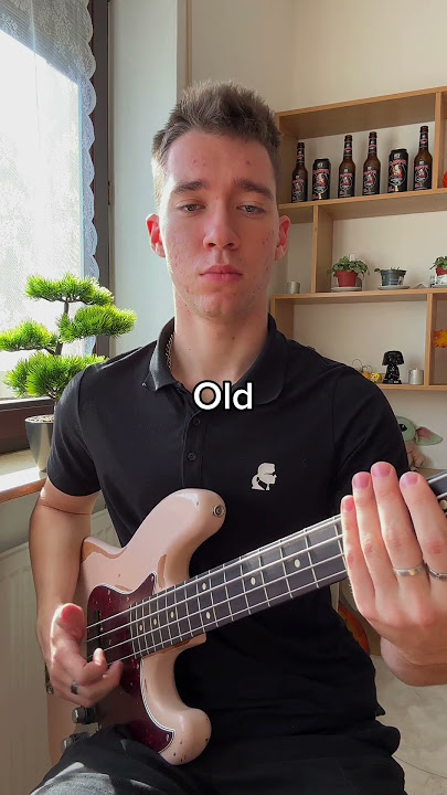 Old vs new strings #bassplayer #bass