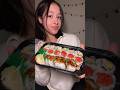 Sushi Asmr Mukbang Eattingsounds Sanaaeats Sushi Asmr Asmreating Food Foodie 
