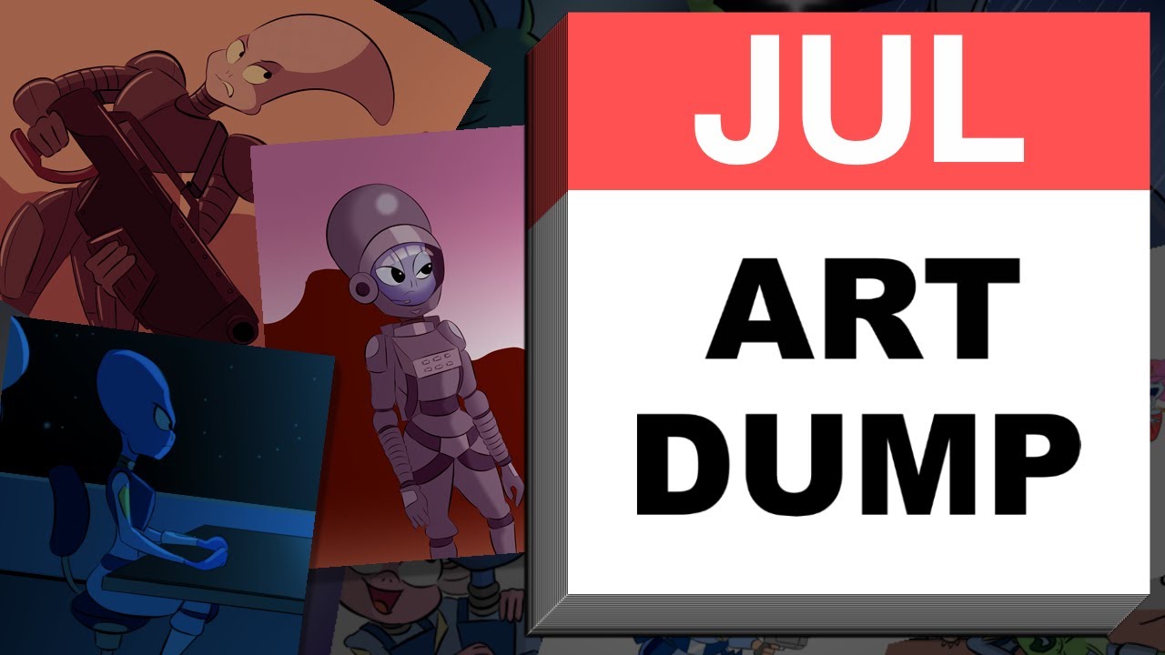 July Art Dump 2020 YouTube July Art Dump 2020 YouTube