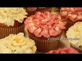 Easy Cupcakes Recipe - Buttercream Flowers &amp; Roses Decoration