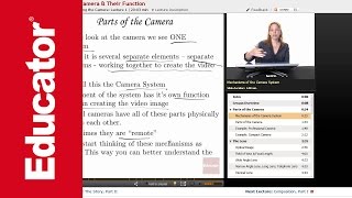 “Parts of the Camera & Their Function” | Introduction to Film with Educator.com
