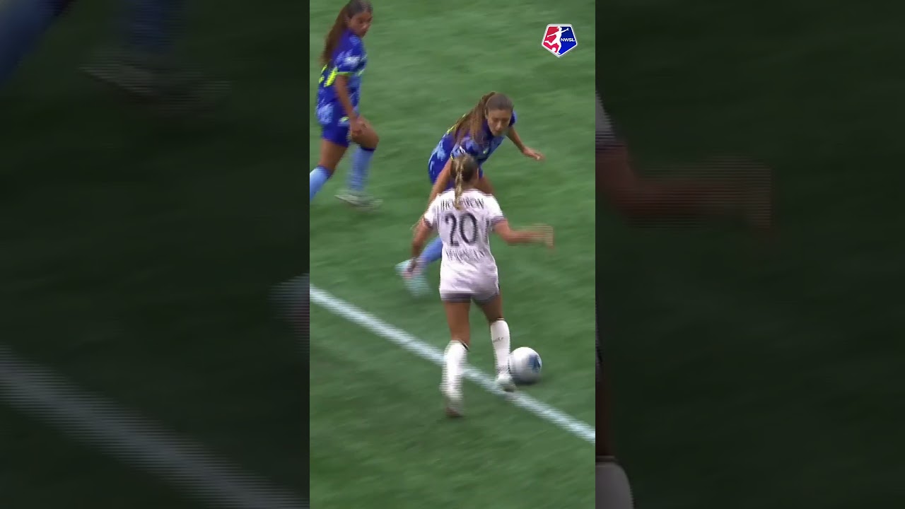 Gisele Thompson delivers her fourth goal of the season! 🎯 #nwsl #soccer #football