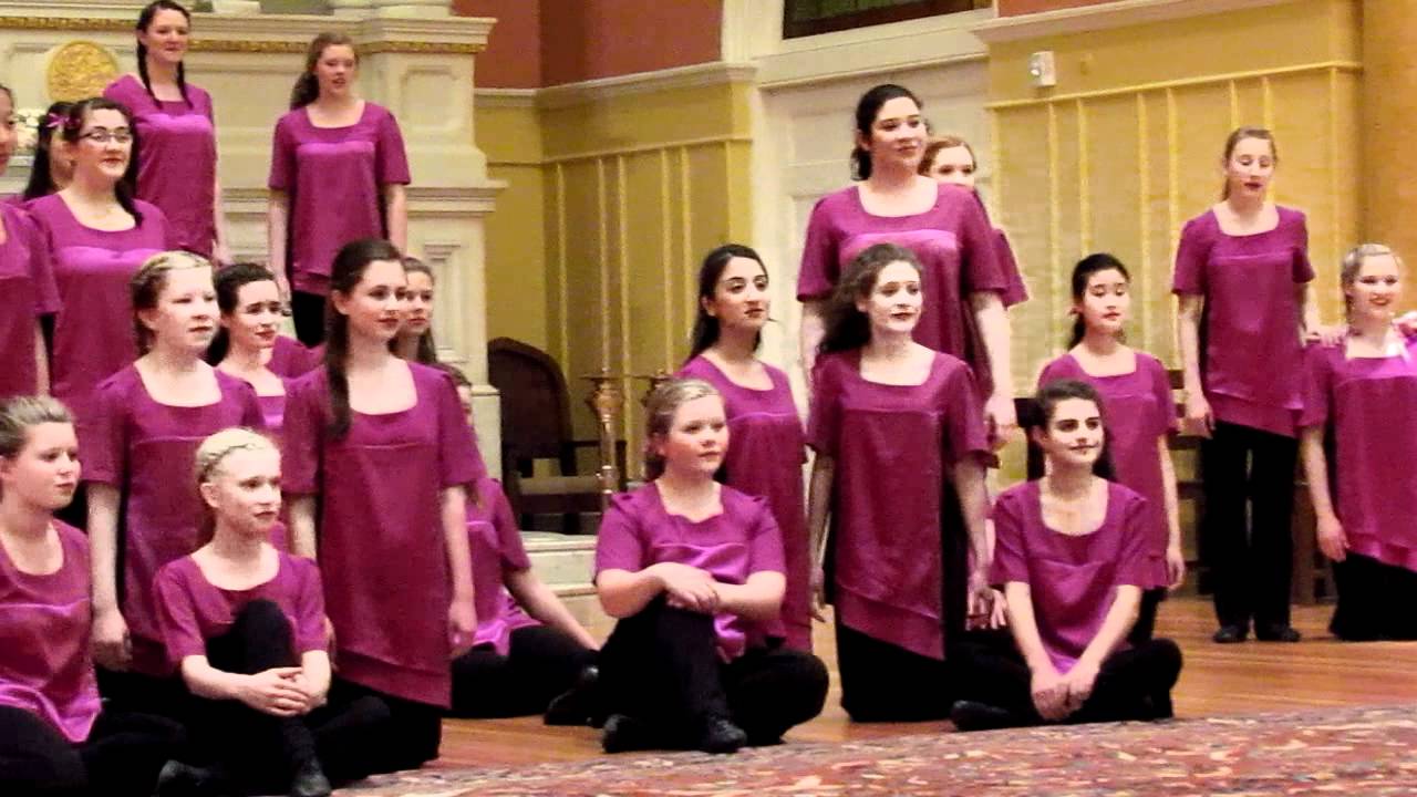 Australian Girls Choir Sings "I Am Australian" In Boston September 20