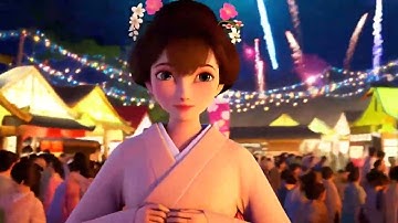 Anime Festival Dusk 🏮 Lo-Fi Rhythms