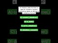 Python pandas function #python #pandas #dataanalytics #data #shorts
