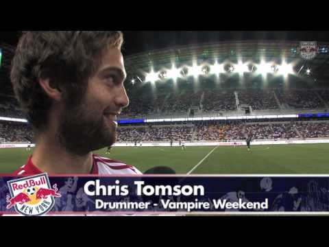 Vampire Weekend Drummer Chris Tomson visits Red Bu...