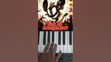 Funk do Bounce Energetic Piano Cover 🎹🔥 #shorts #funk #cover