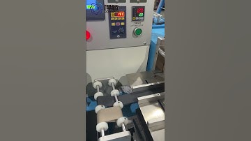 automatic roller embossing machine to make embossed logo on webbing elastic band