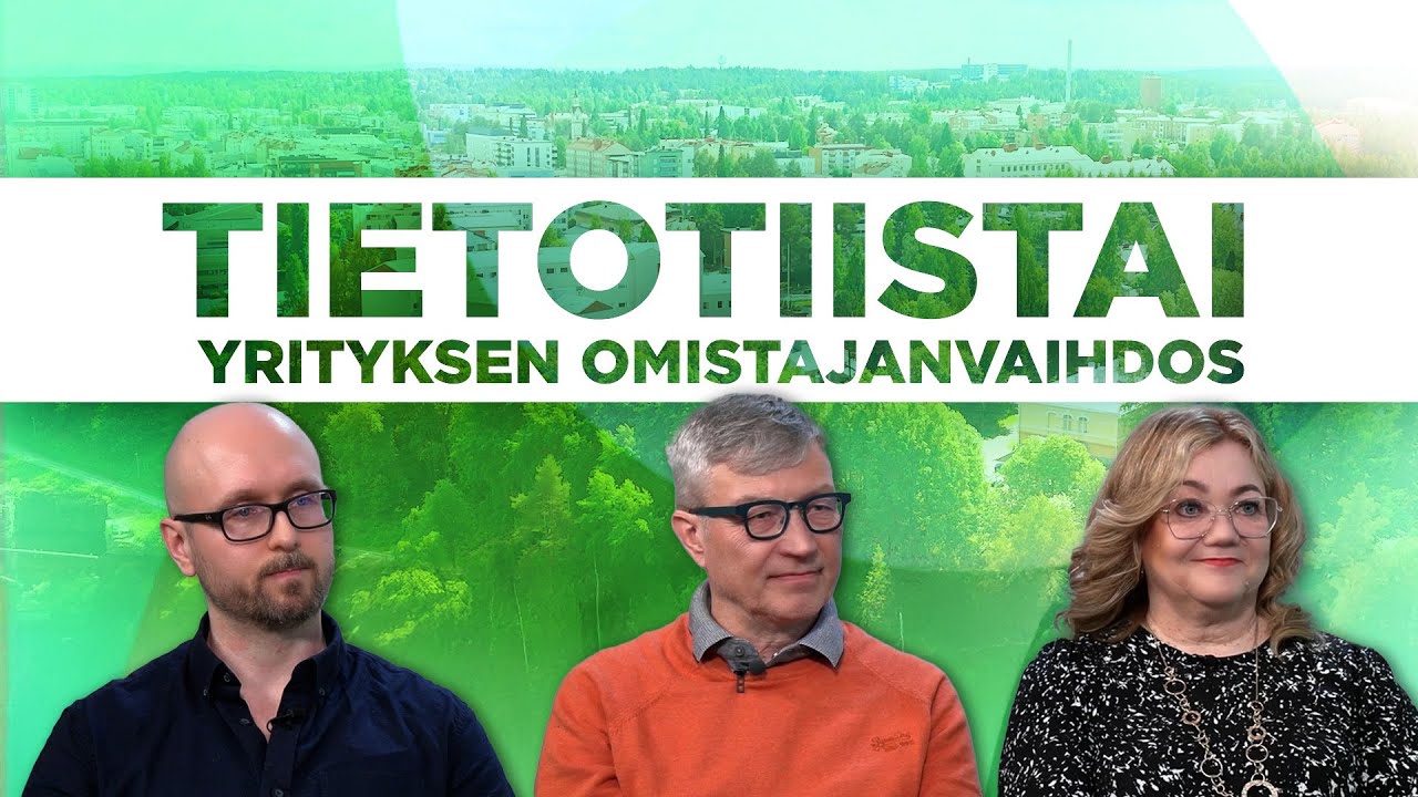 Tietotiistai - Hyvin suunniteltu omistajanvaihdos