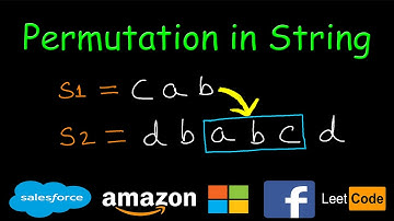 Permutation in String | Leetcode #567 | Anagram  of string s1 in string s2