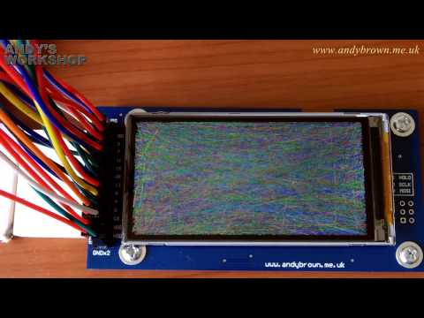 LG KF700 cellphone LCD on STM32 F4 Discovery