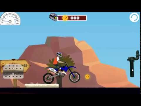 Motocross enduro 2d game test