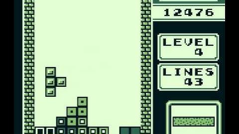 Egy kis Tetris (Gameboy)