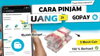 ✅ Cara Pinjam Uang di GOPAY | Cara Pinjam di GOPAY