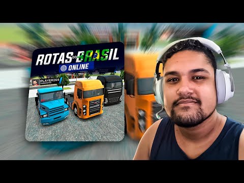 NOVO JOGO BRASILEIRO DE CAMINHÃO ONLINE, SERÁ QUE É BOM? - Rotas do Brasil Online