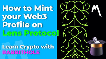 Lens Protocol  How to mint profile and Earn UNI with RabbitHole
