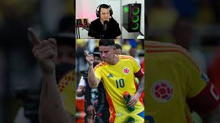 ivan mejia sobre james rodriguez #futbol #seleccioncolombia