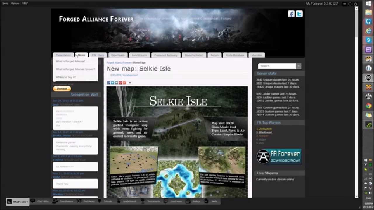 FAF Lobby Introduction / Tutorial - New to FAF - YouTube