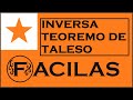 LA INVERSA TEOREMO DE TALESO (ESPERANTO)
