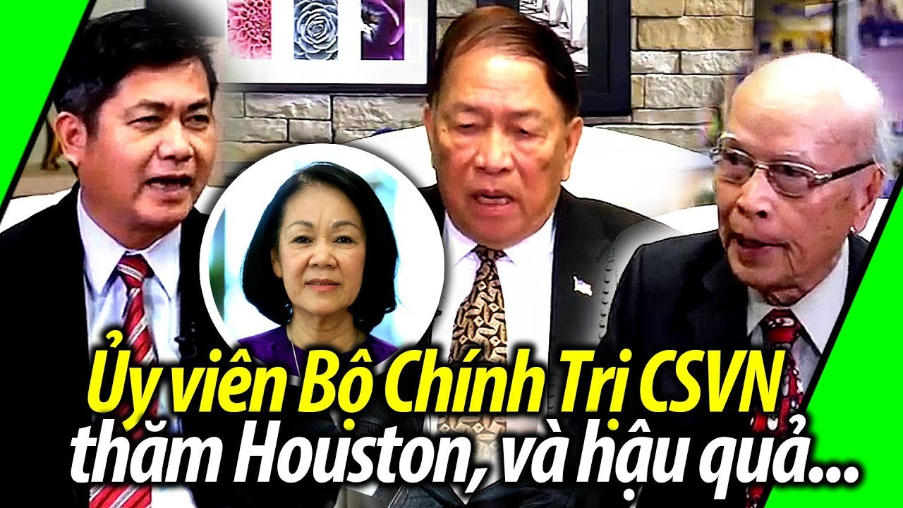 Ủy viên Bộ Chính Trị CSVN thăm Houston và xáo trộn... - youtube