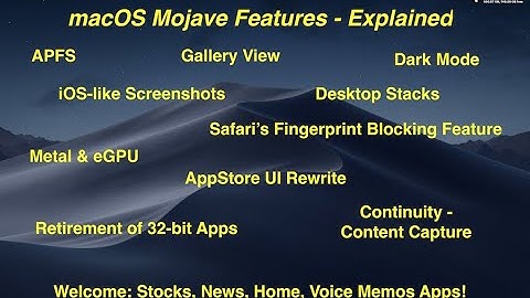 macOS Mojave New Feature Review - 6