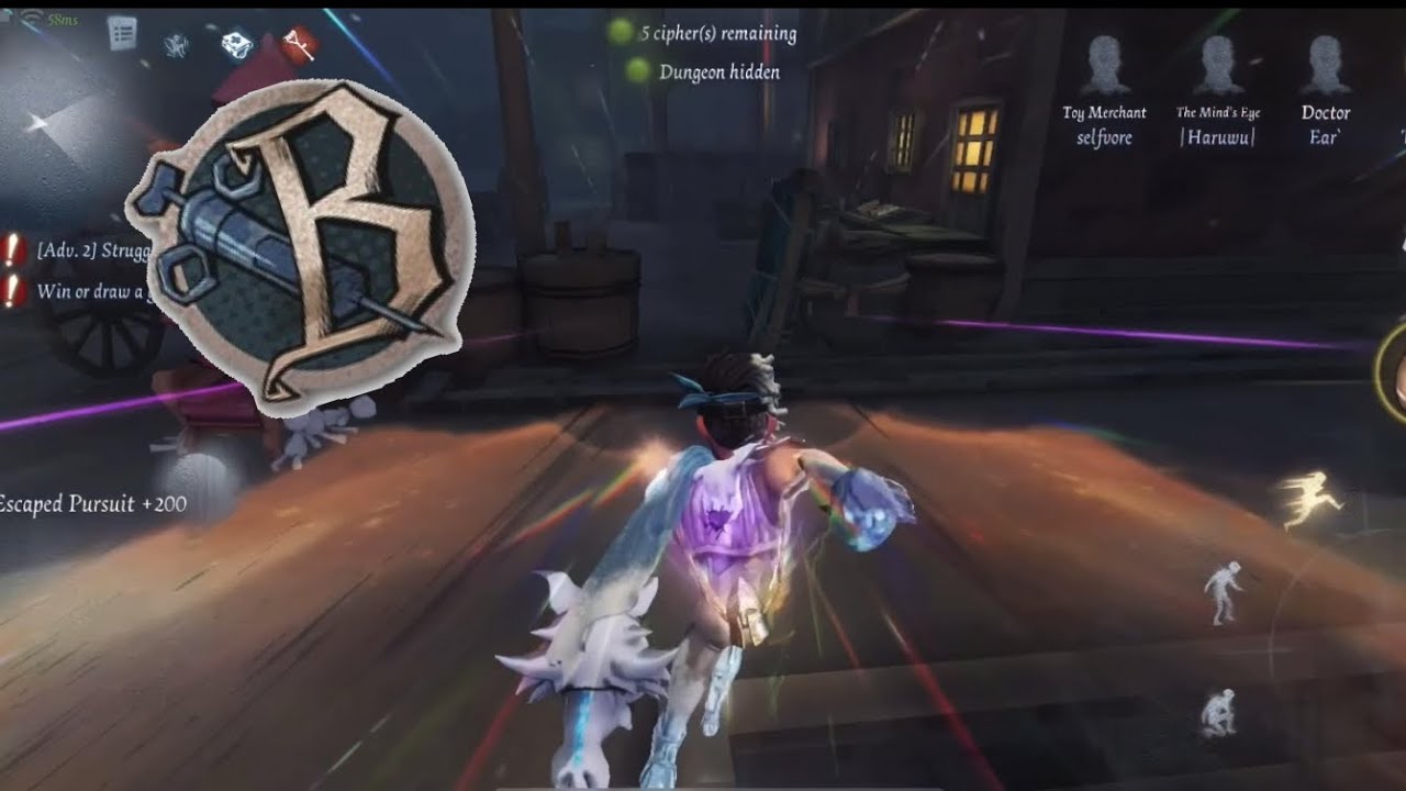 Identity V Speed Skating Forward Limited S Tier Skin Legendary Rank