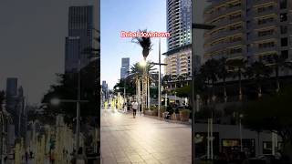 Dubai downtown night walk #shorts #shortvideo #travel #dubaiblog #dubailfe #uae