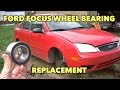 Ford Focus front wheel bearing Replacment...2000-2008
