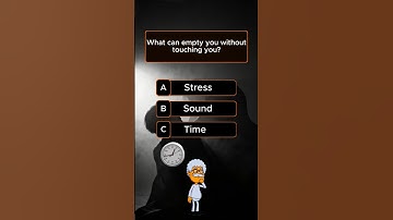 What can empty you without..........? #quizchallenge #trivia #generalknowledge #quiztime