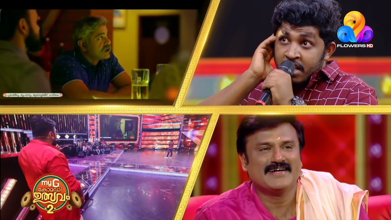 Comdey Utsavam|Spot Dubbing|Flowers |Makesh|M4 media