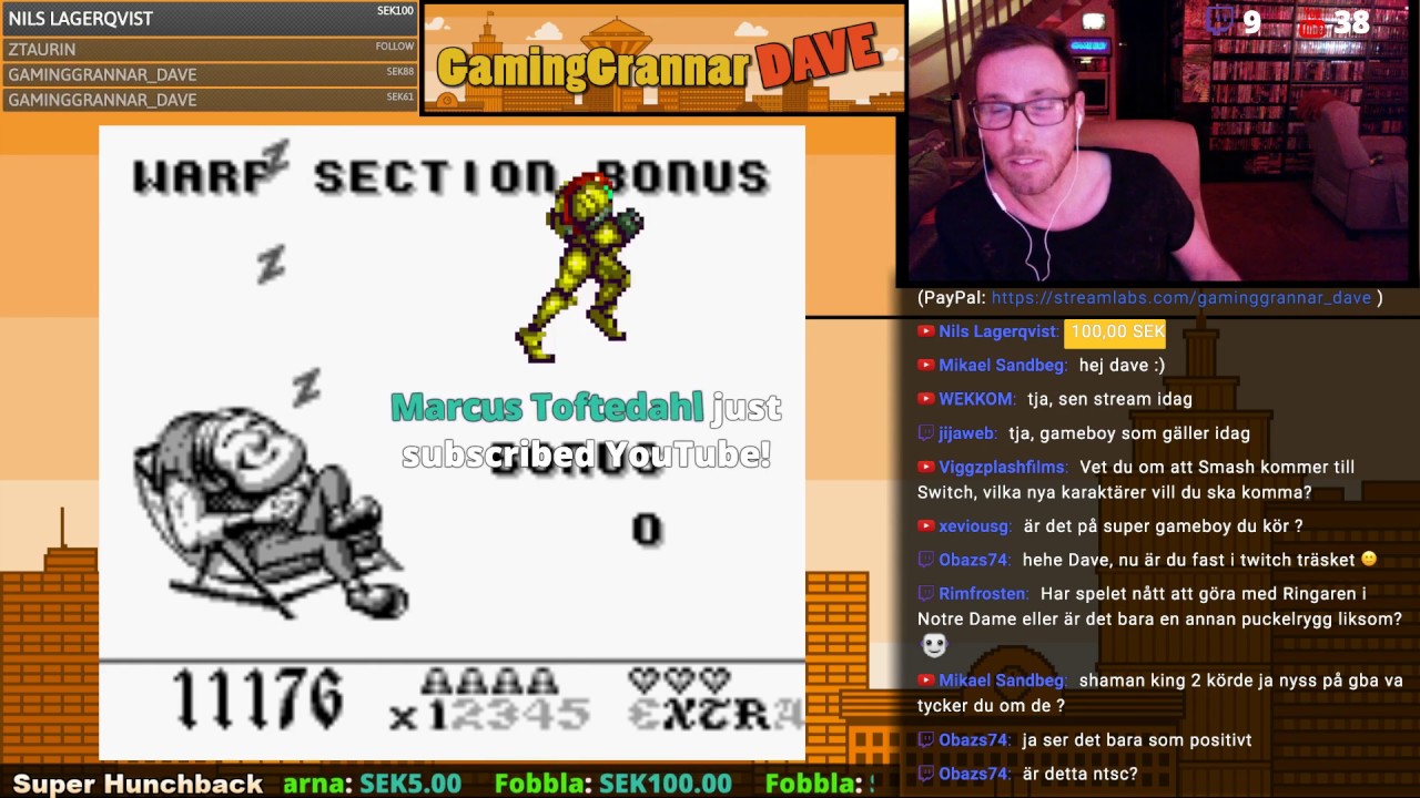 Liveström från GamingGrannar! Super Hunchback!