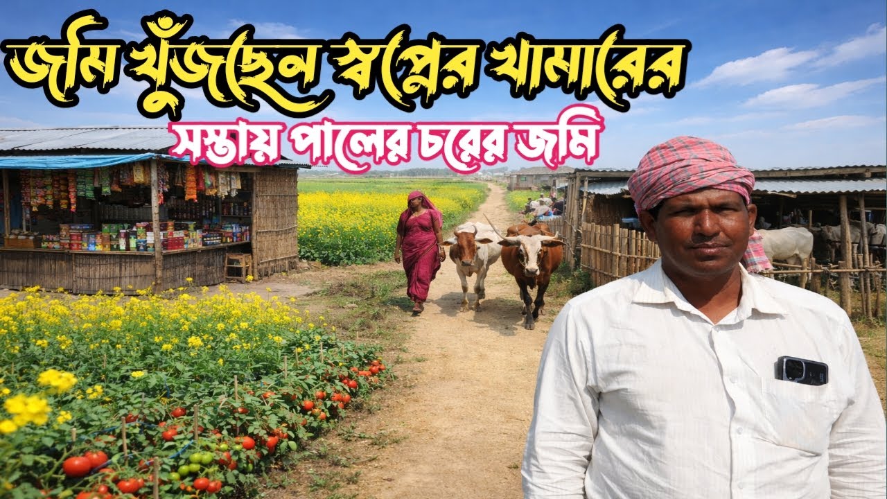 এত সস্তা জমি? 😱 শত শত বিঘা চোখের সামনে!village life 