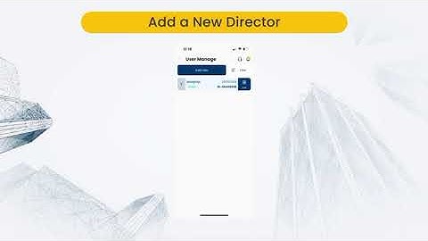 User Management video tutorial - Adding Additional Director & Shareholder(s) as Admin