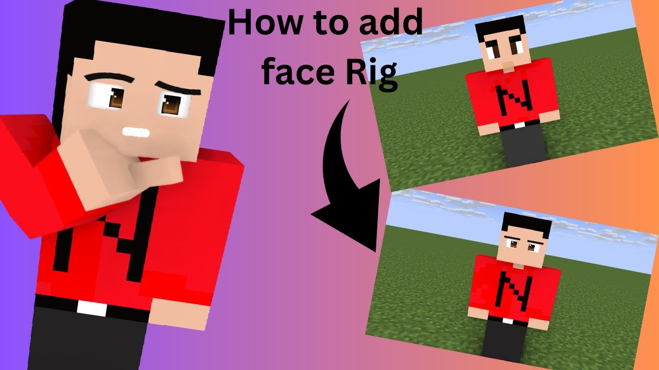 Mineimator Character Rig How to add Face Rig to character Mine-Imator tutorial 2026 - YouTube