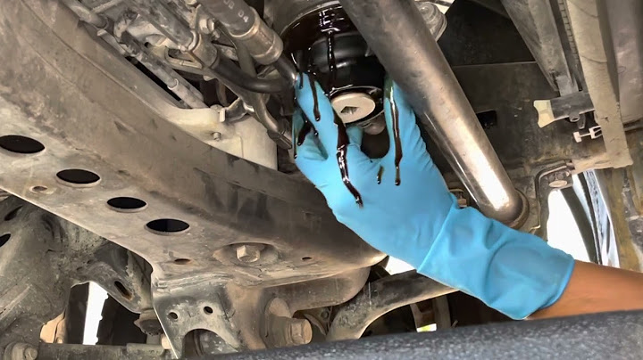 2022 chevy colorado oil filter type