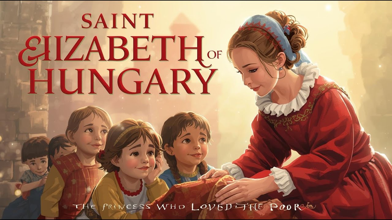 Святая Елизавета Венгерская | Принцесса, которая любила бедных | Катехизис для детей (17 ноября)