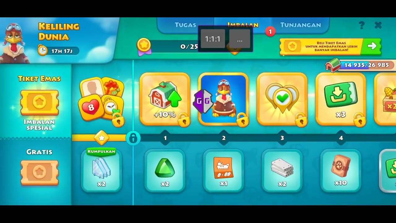 FREE GOLDEN TICKET TOWNSHIP | AROUND THE WORLD