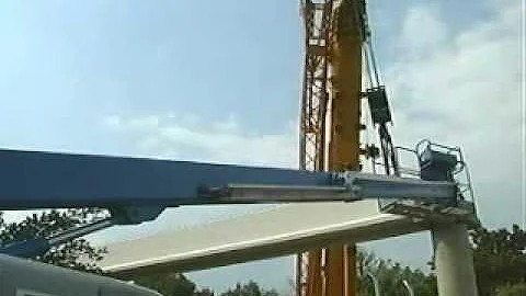 ODU Maglev Guideway construction, 2001-2002
