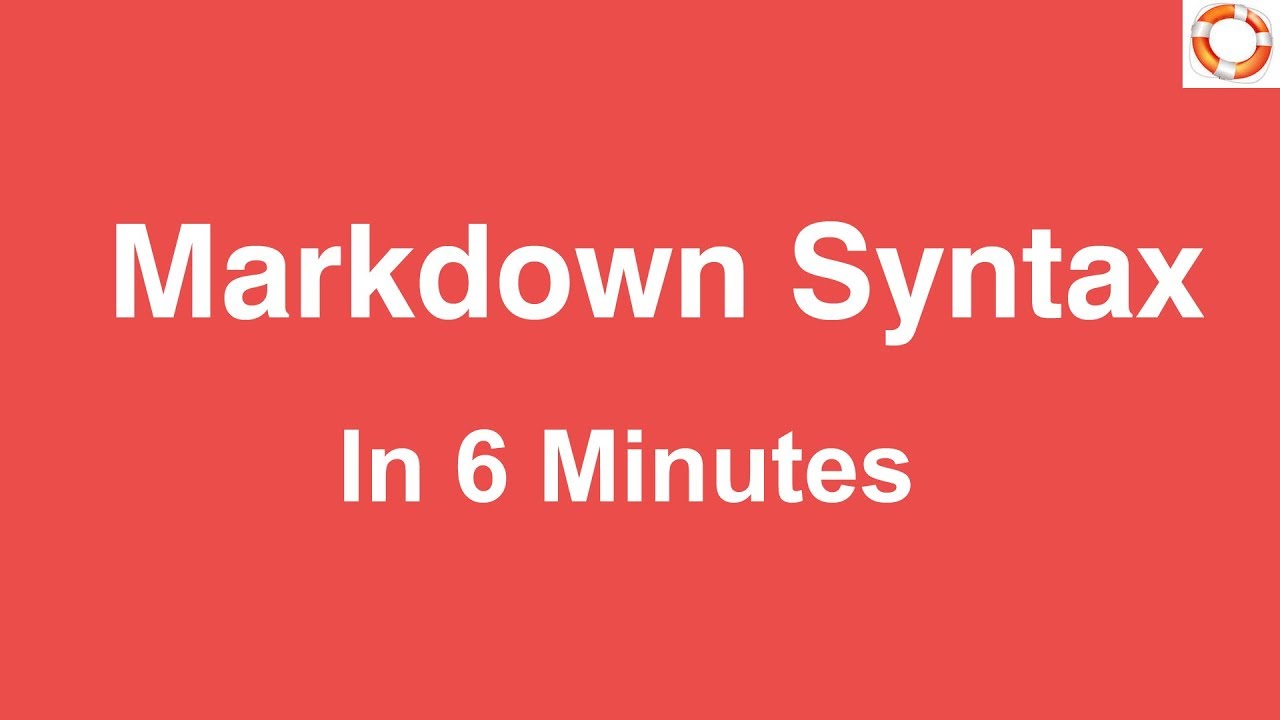 Markdown Sytax Guide - How to Write Markdown - YouTube
