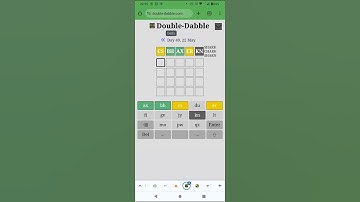 Wordle with paired-up letters! (Double-dabble puzzle for 22 May 24) #speedsolving #wordgames