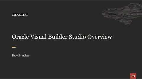 Visual Builder Studio Overview - Agile and DevOps