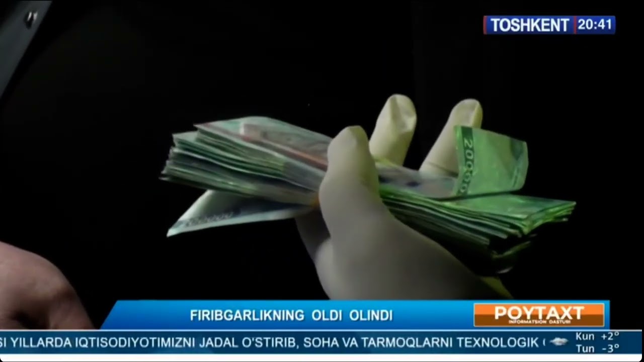 Firibgarlikning oldi olindi (Toshkent)