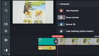 Tutorial Kinemaster 11 - Layer/Lapisan Hamparan dan Teks   Pengaturannya