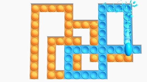 Pop It Maze - All Levels Gameplay Android, iOS