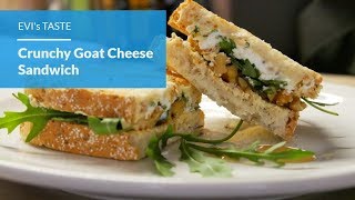 How to make Crunchy Goat Cheese Sandwiches