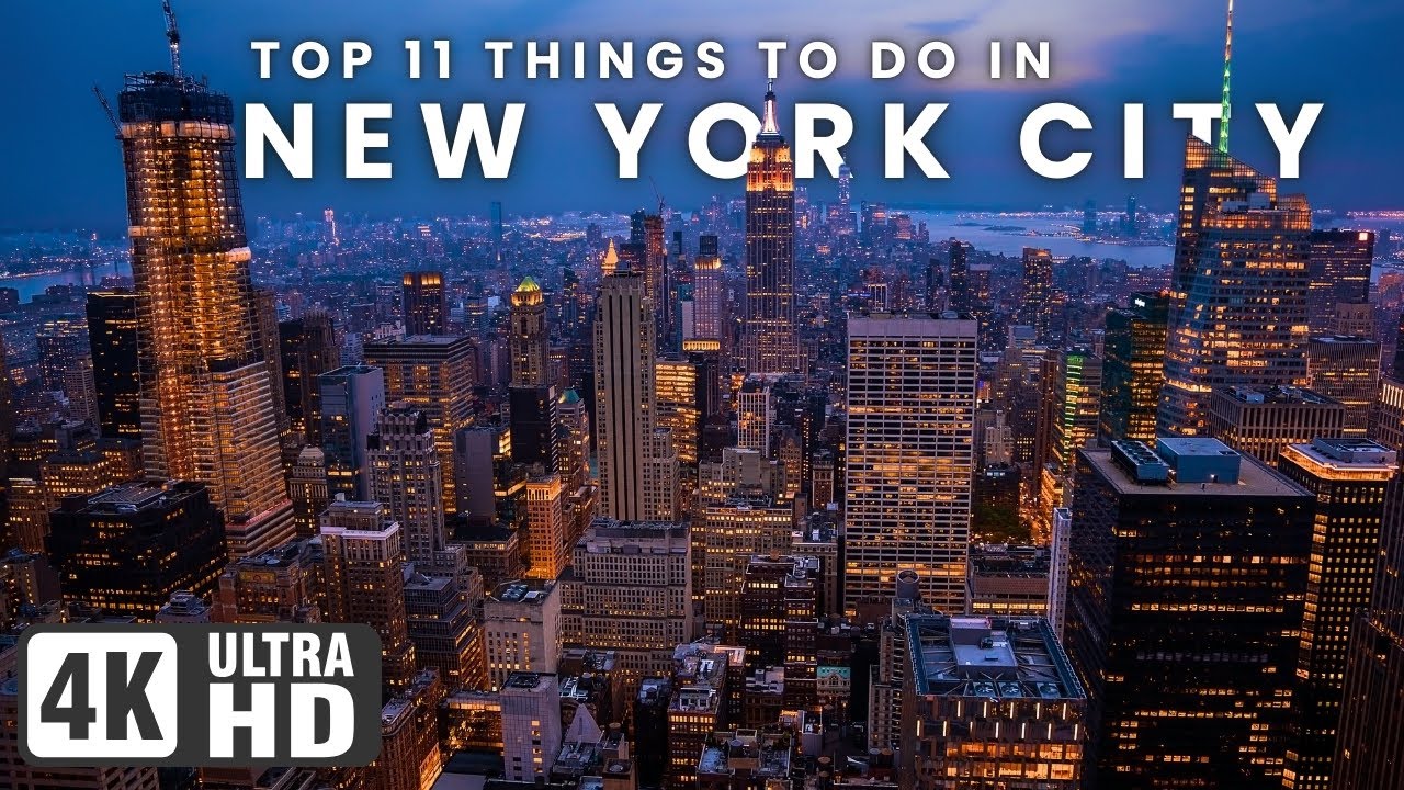 Top 11 Things to Do in New York City 2024! 🌟🗽 | Ultimate 4K Travel ...